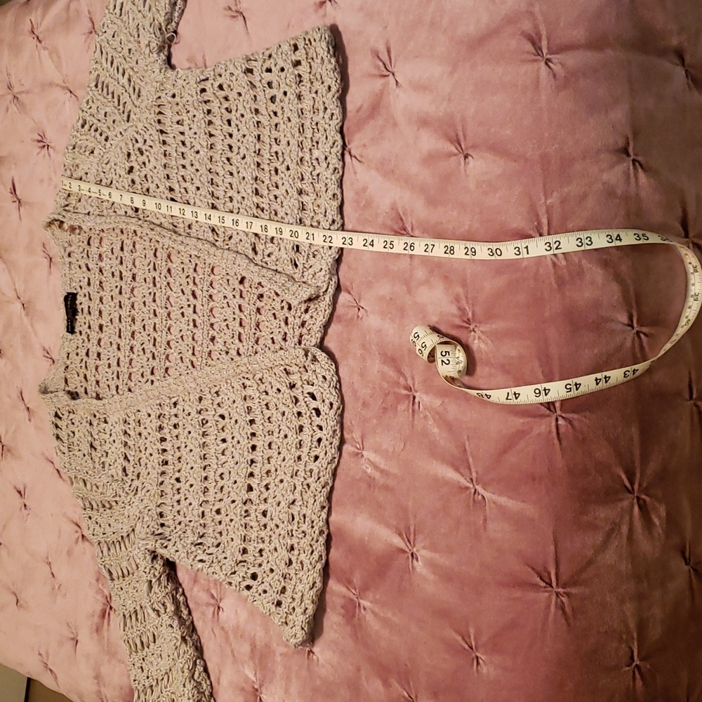 Crochet sweater